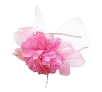 1920s Medieval Feather Shape Headband Hair Hoop Woman Cosplay Performances Headpiece Festival Party Costume Props Hair Hoop For Women Yarn Feather Shape Decorative Cute Multiple Color Banquet Cosplay