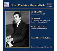 シューマン:子供の情景/ムソルグスキー:組曲「展覧会の絵」(モイセイヴィッチ)(1927 - 1945)