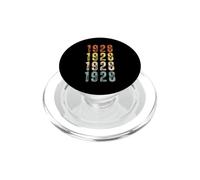 1928 Birth Year Retro Vintage 98th Birthday PopSockets PopGrip for MagSafe