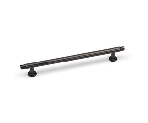 192mm Dark Grey Cabinet Handle Gunmetal Cupboard Door Drawer Pull Wardrobe Furniture Replacement Upcycle