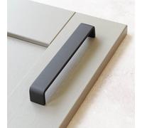 192mm Dark Grey Cabinet Handle Wide Kitchen Cupboard Door Drawer Pull Anthracite Wardrobe Furniture Replacement Upcycle