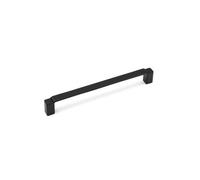 192mm Matt Black Stepped Handle Kitchen Cupboard Door Drawer Pull Wardrobe Furniture Replacement Upcycle