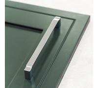 192mm Polished Chrome Cabinet Handle Silver Stepped Kitchen Cupboard Door Drawer Pull Bedroom Bathroom Furniture