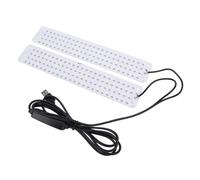 192pcs LED Grow Light, 3000K Red Blue LED Plant Growing Lamp with Timer Function for Succulents, Flowering, Fruit Ripening, Memory Timer, 4 Brightness Levels