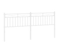 Metal Headboard Bedroom Home Decor Bed Header Guest Room Bed Headboard vidaXL
