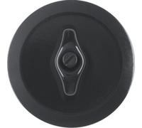 1930/GLASS/PALAZZO MODULE BLACK PLATE WITH KNOB 1930 WTW1000BG