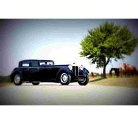 1932 daimler 40 50 double six sport saloon by martin walter ltd A4 Photo