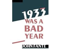 1933 Was a Bad Year