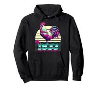 1933 Year of the Rooster 80s Retro Vaporwave Chinese Zodiac Pullover Hoodie