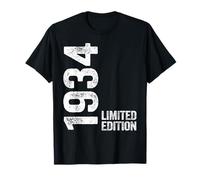 1934 Birthday Shirt 91st Birthday 91 Years Men Women T-Shirt