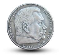 1935 Antique German Coin, Old German Silver Coins, Germany Ancient Coin Collection, Prussia Reichsmark Old Coins for Collectors, Vintage Gift for Collector