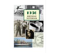 1936 Birthday Notebook: A great alternative to a birthday card
