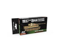 1937-1944 Panzer Colors SET - Real Color RCS122 - AK Interactive