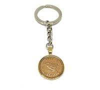 1937 88th Birthday Keyring Farthing Keyring Mum, Dad, Brother, Sister- 88th Birthday-Farthing Coin Keyring, Farthing Coin, 88th Anniversary GLD