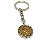 1937 89th Birthday Keyring Farthing Keyring Mum, Dad, Brother, Sister- 89th Birthday-Coin Keyring, Sixpence Coin, 89th Anniversary SLV