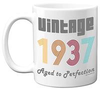 1937 Vintage Coffee Mug, 11oz Ceramic Dishwasher Safe Mugs, Best Friend