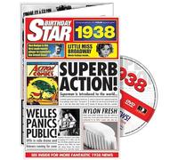 1938 Birthday Gifts - 1938 DVD Film and 1938 Birthday Star Card