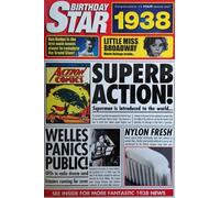 1938 Birthday Gifts - 1938 DVD Film and 1938 Birthday Star Card