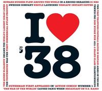 1938 Birthday Gifts - 1938 I Heart CD and 1938 Greeting Card