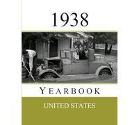 1938 US Yearbook: Original book full of facts and figures from 1938 - Unique birthday gift / present idea.