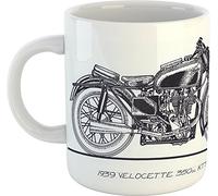 1939 Velocette 350CC KTT MK VIII - Classic Motorcycles Mug - Ceramic - 300ml - Dishwasher and Microwave Safe