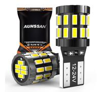 194 LED Bulb T10 W5W 168 Led Light Bulb 6000K White 30-SMD 3014 Chipsets 12V-24V Canbus Error Free LED Replacement Bulbs for Car Interior Dome Map Door License Plate Light Dash Instrument, 2Pack