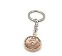 1940 86th Birthday Keyring Farthing Gold Plated | Mum, Dad, Brother, Sister, Original Farthing Coin, Gift Boxed