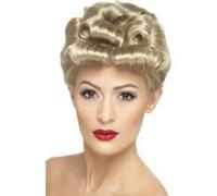 1940s Pin Up Wigs Ladies Fancy Dress 40s Womens Costume New Wig