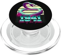 1941 Year of the Snake 80s Retro Vaporwave Chinese Zodiac PopSockets PopGrip for MagSafe