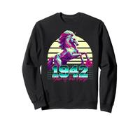 1942 Year of the Horse 80s Retro Vaporwave Chinese Zodiac Sweatshirt