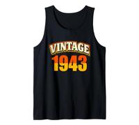 1943 Birthday Shirt Born in 1943 83rd Birthday Gift Tee Tank Top