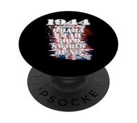 1944 6.6 Normandy Landing Beaches Thank You For Our Heroes PopSockets Adhesive PopGrip