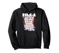 1944 6.6 Normandy Landing Beaches Thank You For Our Heroes Pullover Hoodie
