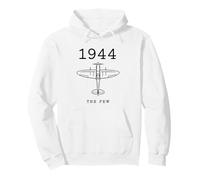 1944 Spitfire Design The Few WW2 Aviation RAF Fighter Plane Pullover Hoodie