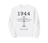 1944 Spitfire Design The Few WW2 Aviation RAF Fighter Plane Sweatshirt