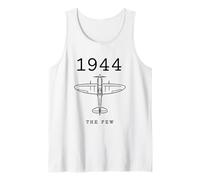 1944 Spitfire Design The Few WW2 Aviation RAF Fighter Plane Tank Top