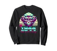1944 Year of the Monkey 80s Retro Vaporwave Chinese Zodiac Sweatshirt