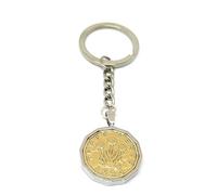 1945 81st Birthday Threepence Keyring Mum, Dad, Brother, Sister- 81st Birthday Coin, Threepence Coin, 81st Anniversary SLV