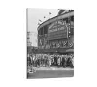 1945 World Series Wrigley FieldCanvas Poster Wall Art Decoration Living Room Bedroom Decoration Poster Gift for FriendsFrame-style 24x36inch(60x90cm)