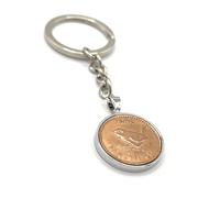 1946 79th Birthday Keyring Farthing Keyring Mum, Dad, Brother, Sister- 79th Birthday-Coin Keyring, Farthing Coin, 79th Anniversary SLV