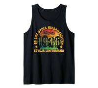 1946 80 LAT Bycia Niesamowitym 80 Urodziny Polska Koszulka Tank Top