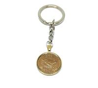 1948 78th Birthday Keyring-British Farthing Keyring- Mum, Dad, Brother, Sister- 78th Birthday-Coin Keyring, Frthing Coin, 78th Anniversary Gold