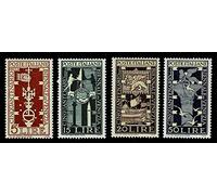 1949 Repubblica biennale d'arte di Venezia SAS.594/597 MNH/**