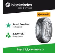 195 75 16 107R 8Ply - Continental Van Contact 200 - Tyre Only x1