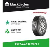 195 80 15 96T - General Grabber AT3 - Tyre Only x1