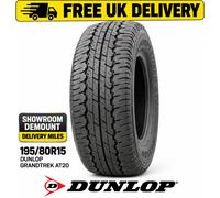 195/80R15 Dunlop Grandtrek AT20 All Terrain 195 80 15 1958015 Demount
