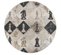 195 PCS Jigsaw Puzzle for Adults Personalized Picture Puzzle Chess Piece Brown Pattern Customized Wooden Puzzle for Family, Birthday, Wedding, Game Nights Gifts Animal Alien Shape Puzzle