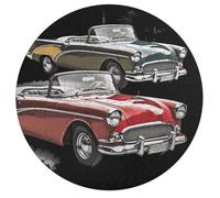 195 PCS Jigsaw Puzzle for Adults Personalized Picture Puzzle Classic Car Roadsters Old Fashioned Customized Wooden Puzzle for Family, Birthday, Wedding, Game Nights Gifts Animal Alien Shape Puzzle