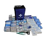 195 Piece Ultimate Comprehensive First Aid Kit in Blue Bag - Suitable for Most Medical Emergencies