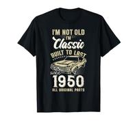 1950 I'm Not Old I'm Classic 75th Birthday Vintage Car T-Shirt